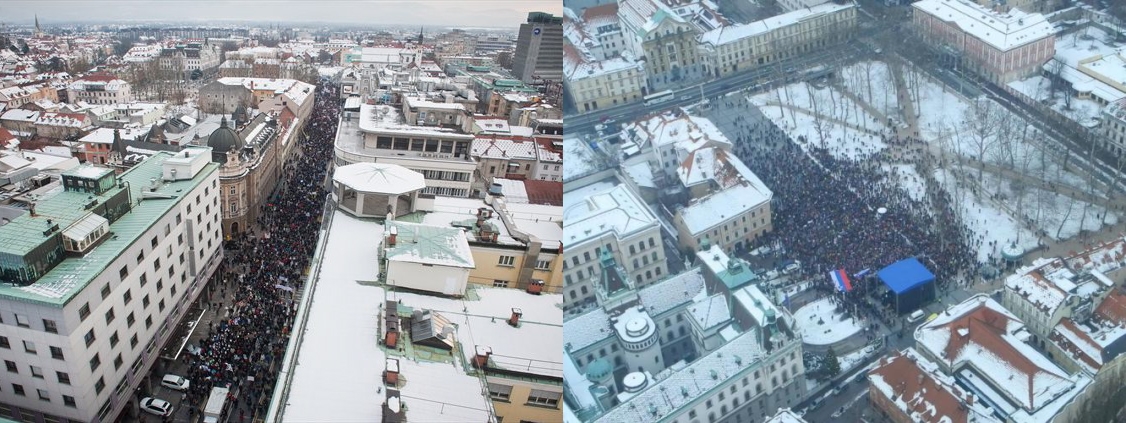 zbor vs. vstaja